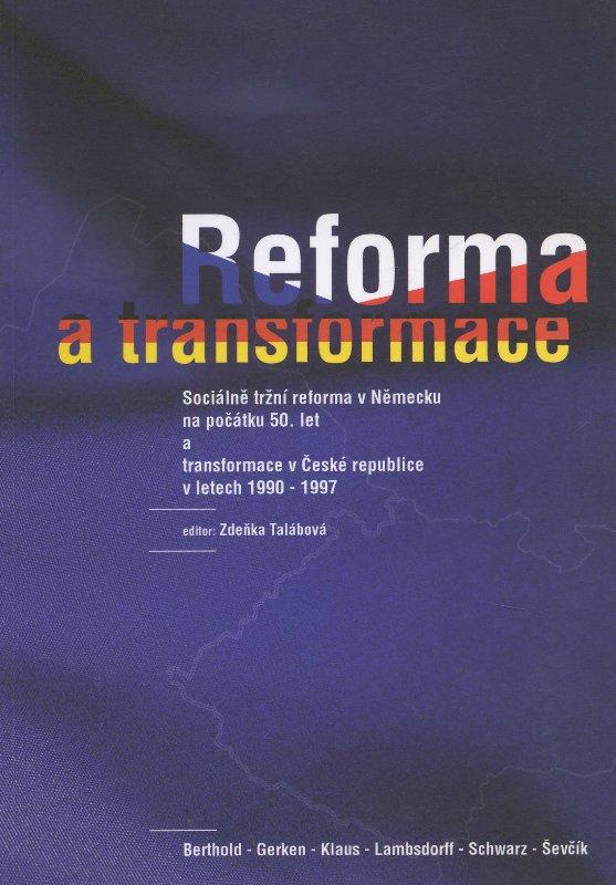 Kniha: Reforma a transformace - Zdeňka Talábová