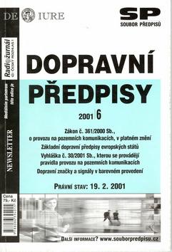 Kniha: Dopravní předpisy evropských států Právní stav k 19.2.2001 - Martin Novotný