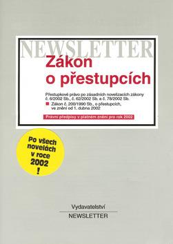 Kniha: Zákon o přestupcích 2002autor neuvedený