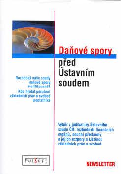 Kniha: Daňové spory před Ústav.soudemautor neuvedený