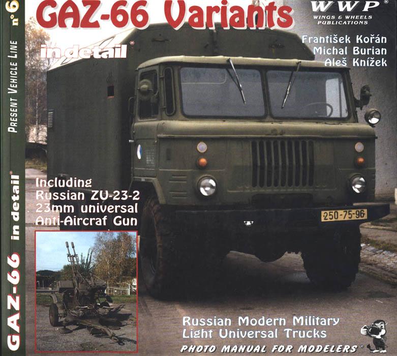 Kniha: Gaz-66 Variants in detail - František Kořán