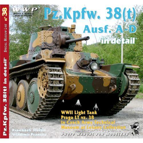 Kniha: Red 38. Pz. Kpfw. 38(t) Ausf. A-D in detail - František Kořán