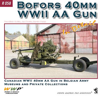 Kniha: Bofors 40mm WW II. AA gun - Jan Horák