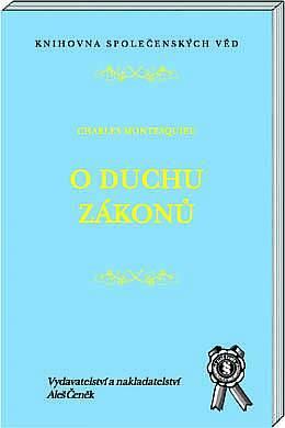 Kniha: O duchu zákonů - Charles Montesquieu