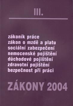 Kniha: Zákony 2004/IIIautor neuvedený