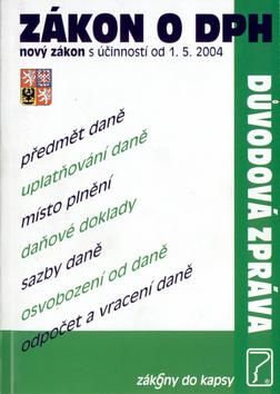 Kniha: Zákon o DPH 2004autor neuvedený