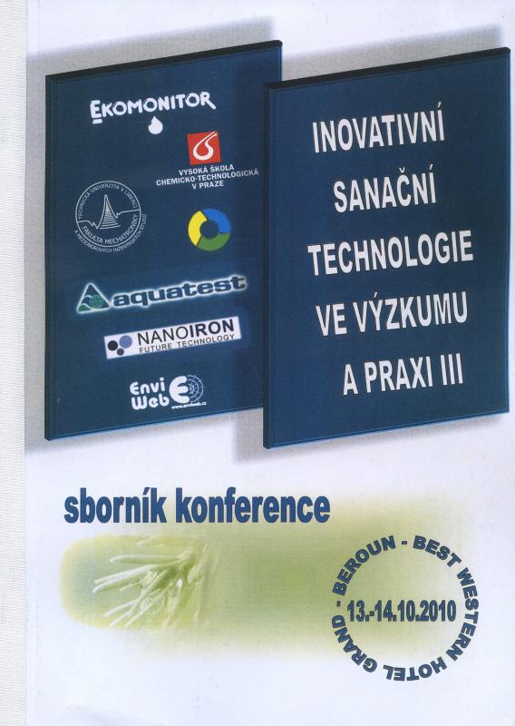 Kniha: Inovativní sanační technologie ve výzkumu a praxi IIIautor neuvedený