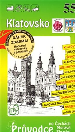 Kniha: Klatovsko 55. - Průvodce po Č,M,S + volné vstupenky a poukázkyautor neuvedený