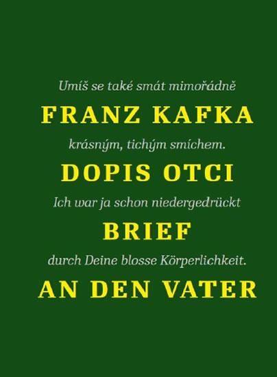 Kniha: Dopis otci - Kafka Franz