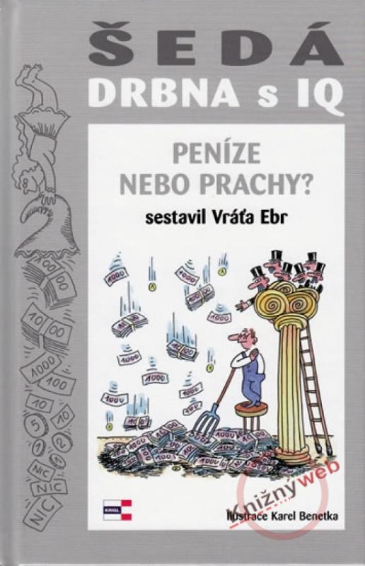 Kniha: Šedá drbna s IQ - Peníze nebo prachy? - Ebr Vratislav