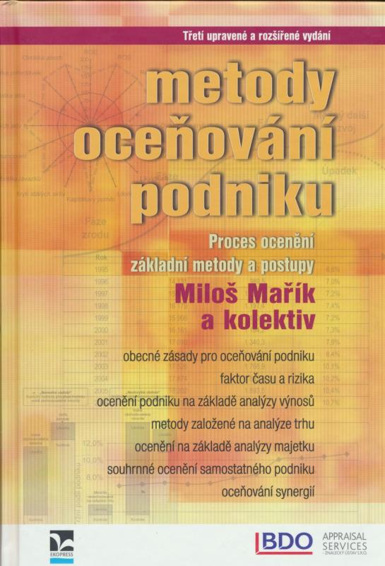 Kniha: Metody oceňování podniku - Miloš Mařík