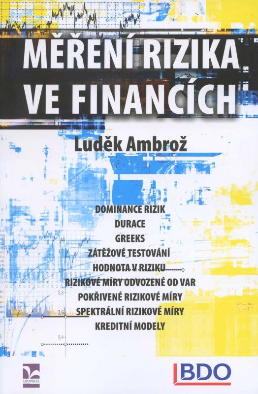 Kniha: Měření rizika ve financích - Luděk Ambrož