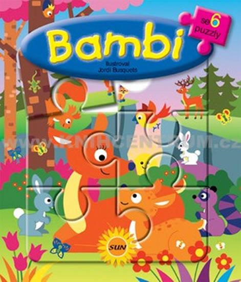 Kniha: 6x puzzle Bambi - Busquets Jordi