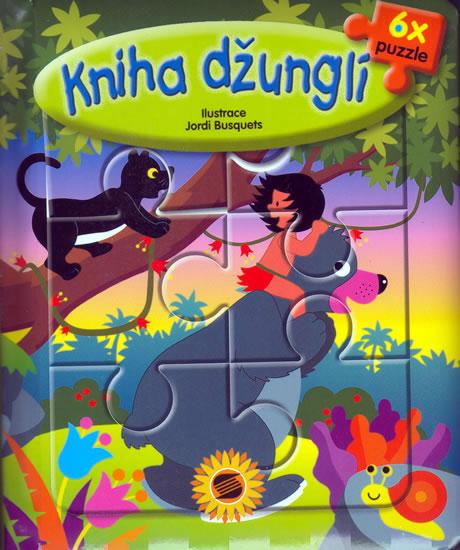 Kniha: Kniha džunglí - 6xpuzzleautor neuvedený