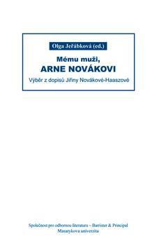 Kniha: Mému muži, Arne Novákovi - Olga Jeřábková