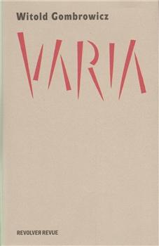 Kniha: Varia - Witold Gombrowicz