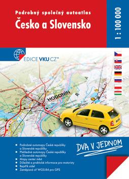 Kniha: Podrobný společný autoatlas Česko a Slovenskoautor neuvedený