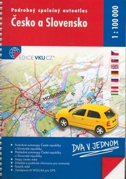 Kniha: Podrobný společný autoatlas Česko a Slovenskoautor neuvedený