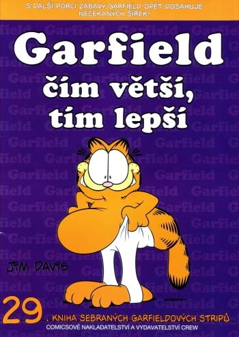 Kniha: Garfield čím větší,tím lepší (č.29) - Jim davis