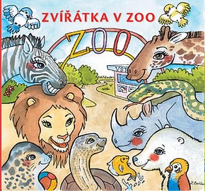 Kniha: Zvířátka v ZOO - leporelo harmonikaautor neuvedený