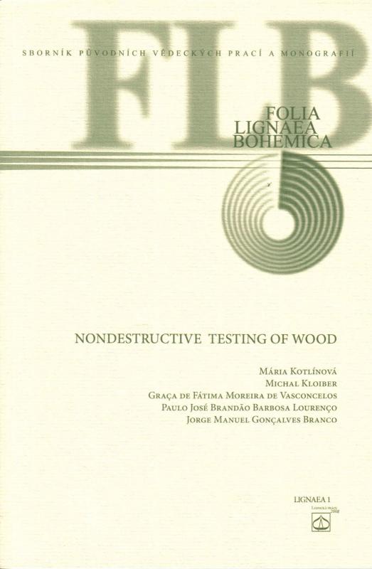 Kniha: Nondestructive testing of wood - Mária Kotlínová