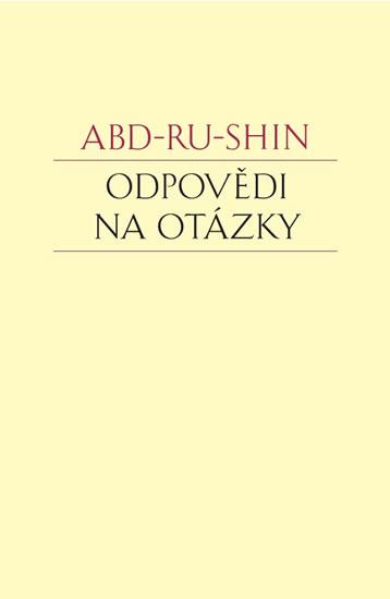 Kniha: Odpovědi na otázky - Abd-ru-shin