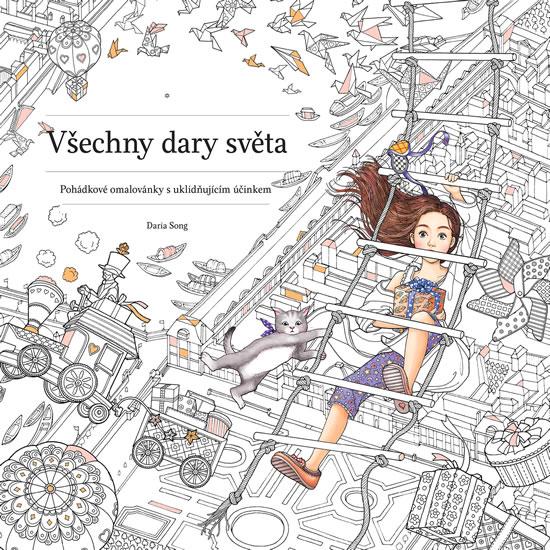 Kniha: Antistresové omalovánky The Present - Všechny dary světa - Song Daria