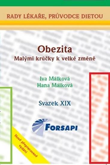 Kniha: Obezita - Malými krůčky k velké změně - Málková a Hana Iva