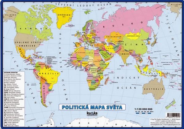 Kniha: Politická mapa světa - Kupka a kol. Petr