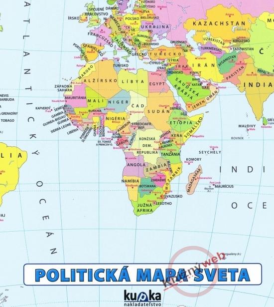 Kniha: Politická mapa sveta - Kupka a kol. Petr