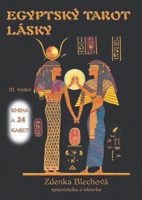 Kniha: Egyptský tarot lásky (kniha + sada karet) - Blechová Zdenka