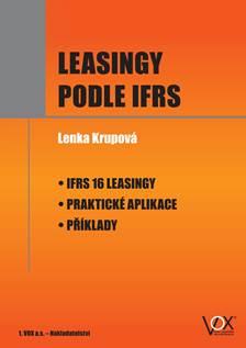 Kniha: Leasingy podle IFRS - Lenka Krupová