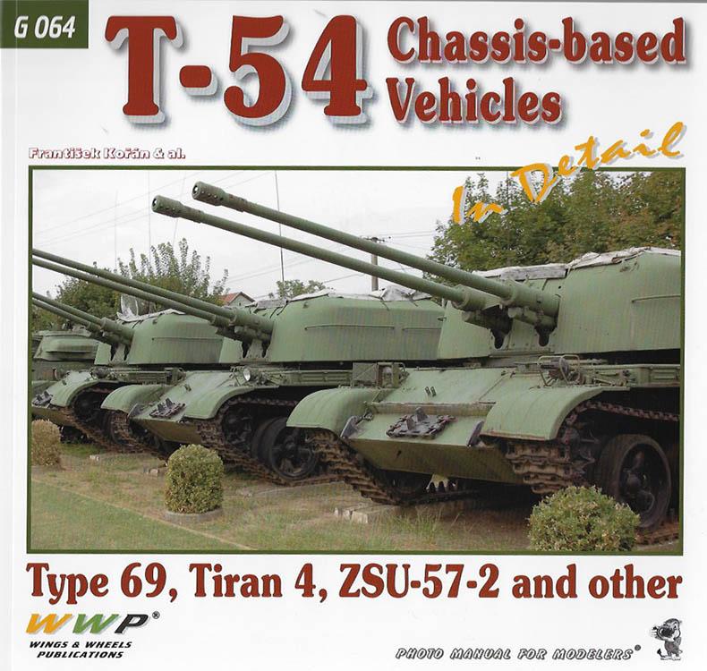 Kniha: T-54 Chassis-based Vehicles in Detail - František Kořán a kol.