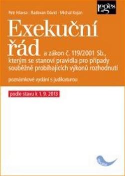 Kniha: Exekuční řád a zákon, kterým se stanoví pravidla pro případy souběžně probíhajících výkonů rozhodnutí - Petr Hlavsa