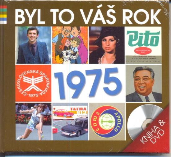 Kniha: Byl to Váš rok 1975 - DVD+knihaautor neuvedený