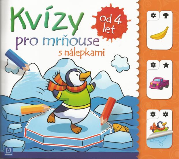 Kniha: Kvízy pro mrňouse od 4 let - Kuryjak Joanna