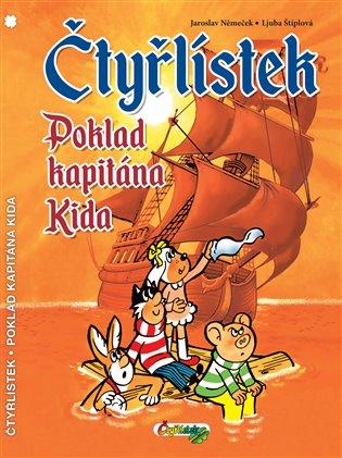 Kniha: Čtyřlístek Poklad kapitána Kidaautor neuvedený