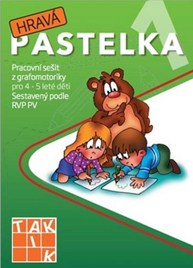Kniha: Hravá pastelka 1 - Pracovní sešit z grafomotoriky pro 4 - 5 leté dětiautor neuvedený