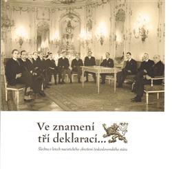 Kniha: Ve znamení tří deklarací - Zdeněk Hazdra