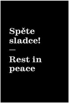 Kniha: Spěte sladce! / Rest in peace - Machat, Matyáš