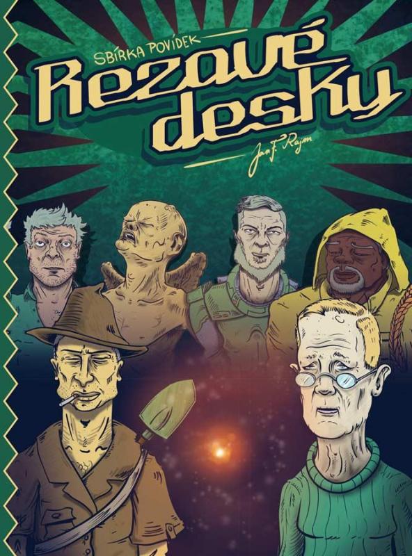 Kniha: Rezavé desky - Rajm Jan F.