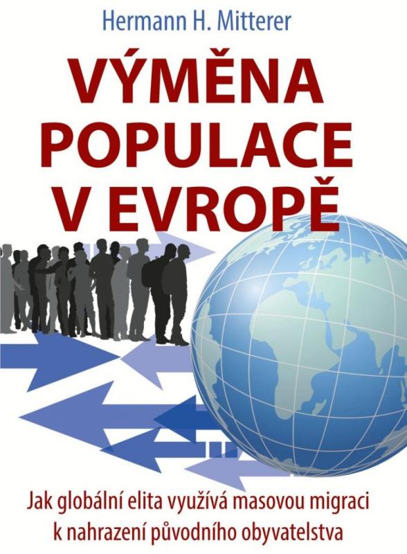 Kniha: Výměna populace v Evropě - Jak globální elita využívá masovou migraci k nahrazení původního obyvatelstva - Mitterer Hermann H.