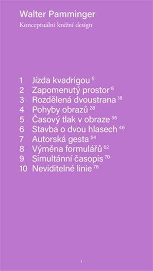 Kniha: Konceptuální knižní design - Pamminger , Walter