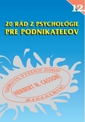 Kniha: 20 rád z psychológie pre podnikateľov - Herbert N. Casson