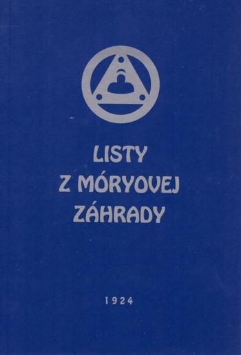 Kniha: Listy z Móryovej záhrady - Kniha prvá 1924autor neuvedený