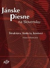 Kniha: Jánske piesne (+CD) - Hana Urbancová