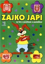 Zajko Japi sa hrá s jazýčkom a pastelkou