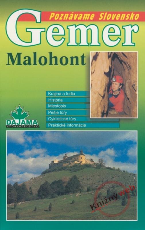 Kniha: Gemer - Malohont - Poznávame Slovensko - Zubriczký, Szőllős Ján, Gabriel