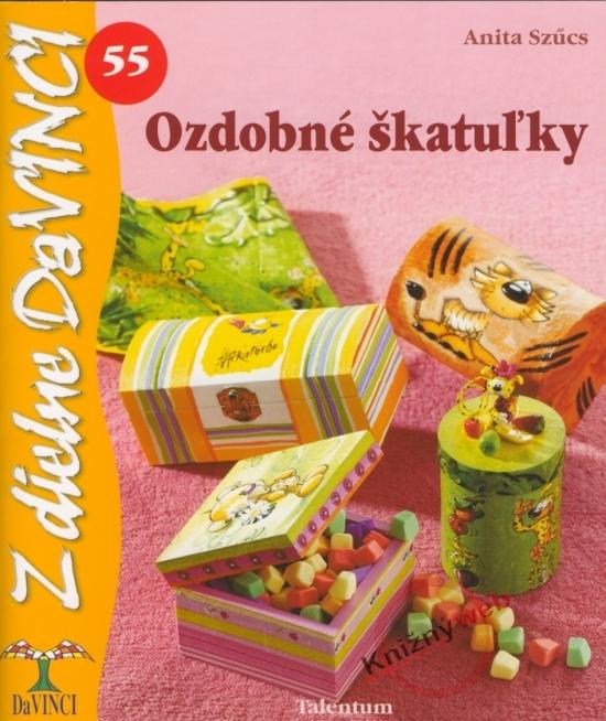 Kniha: Ozdobné škatuľky – DaVINCI 55 - Szűcs Anita