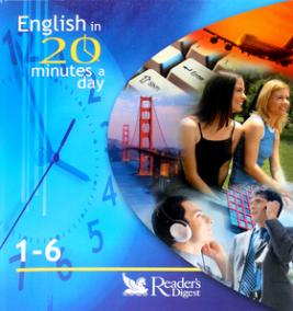 English in 20 minutes a day 1 - 6 + aktovka + 6CD